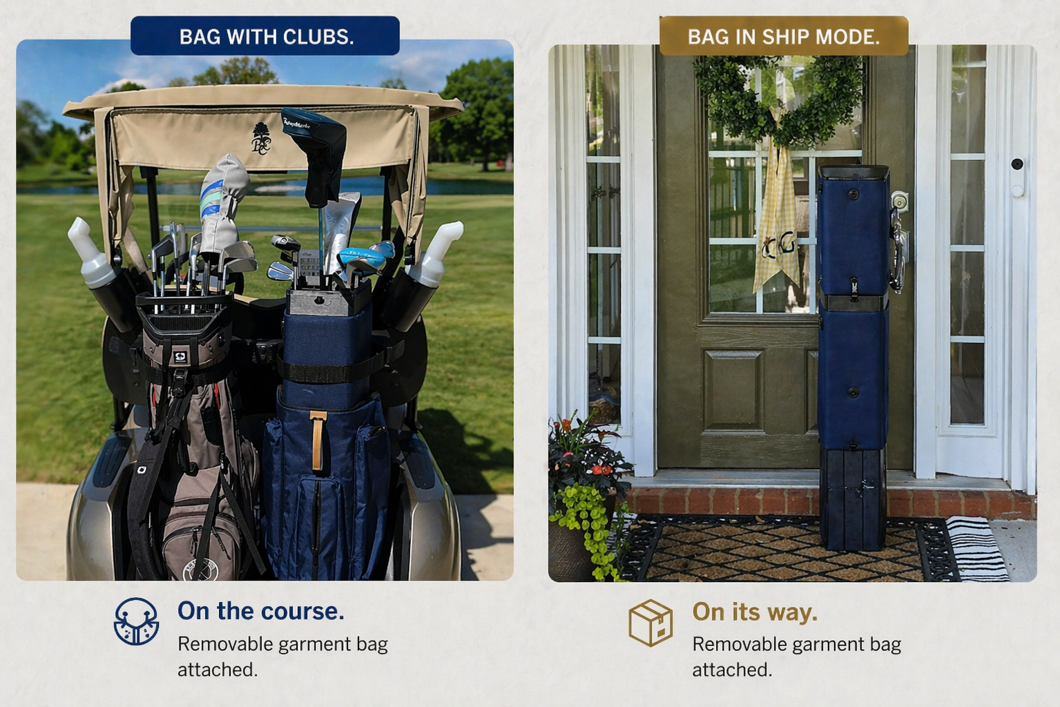 Two Bags. One System.